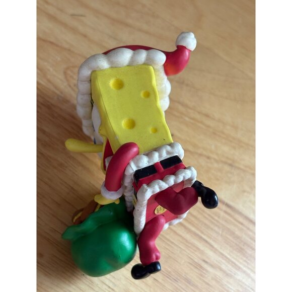 Nickelodeon SpongeBob SquarePants Santa Christmas Ornament 2008 - Picture 4 of 7